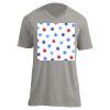 Unisex V Neck Poly-Rich Tee Thumbnail