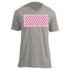 Unisex V Neck Poly-Rich Tee Thumbnail