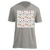Unisex V Neck Poly-Rich Tee Thumbnail