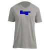 Unisex V Neck Poly-Rich Tee Thumbnail