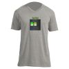 Unisex V Neck Poly-Rich Tee Thumbnail