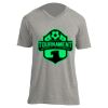 Unisex V Neck Poly-Rich Tee Thumbnail