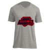 Unisex V Neck Poly-Rich Tee Thumbnail