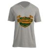 Unisex V Neck Poly-Rich Tee Thumbnail