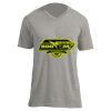 Unisex V Neck Poly-Rich Tee Thumbnail
