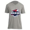 Unisex V Neck Poly-Rich Tee Thumbnail