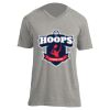 Unisex V Neck Poly-Rich Tee Thumbnail