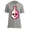 Unisex V Neck Poly-Rich Tee Thumbnail