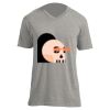 Unisex V Neck Poly-Rich Tee Thumbnail