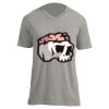 Unisex V Neck Poly-Rich Tee Thumbnail