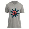 Unisex V Neck Poly-Rich Tee Thumbnail