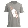 Unisex V Neck Poly-Rich Tee Thumbnail