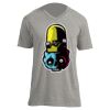 Unisex V Neck Poly-Rich Tee Thumbnail