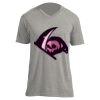 Unisex V Neck Poly-Rich Tee Thumbnail