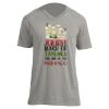 Unisex V Neck Poly-Rich Tee Thumbnail