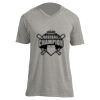 Unisex V Neck Poly-Rich Tee Thumbnail