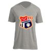 Unisex V Neck Poly-Rich Tee Thumbnail