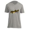 Unisex V Neck Poly-Rich Tee Thumbnail