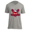 Unisex V Neck Poly-Rich Tee Thumbnail