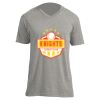 Unisex V Neck Poly-Rich Tee Thumbnail