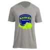 Unisex V Neck Poly-Rich Tee Thumbnail