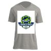 Unisex V Neck Poly-Rich Tee Thumbnail