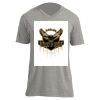 Unisex V Neck Poly-Rich Tee Thumbnail
