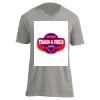 Unisex V Neck Poly-Rich Tee Thumbnail