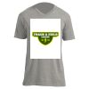 Unisex V Neck Poly-Rich Tee Thumbnail