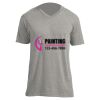 Unisex V Neck Poly-Rich Tee Thumbnail