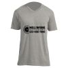 Unisex V Neck Poly-Rich Tee Thumbnail