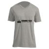 Unisex V Neck Poly-Rich Tee Thumbnail