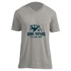 Unisex V Neck Poly-Rich Tee Thumbnail