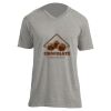 Unisex V Neck Poly-Rich Tee Thumbnail