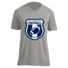 Unisex V Neck Poly-Rich Tee Thumbnail