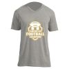 Unisex V Neck Poly-Rich Tee Thumbnail