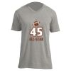 Unisex V Neck Poly-Rich Tee Thumbnail