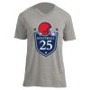 Unisex V Neck Poly-Rich Tee Thumbnail