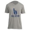 Unisex V Neck Poly-Rich Tee Thumbnail