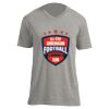 Unisex V Neck Poly-Rich Tee Thumbnail