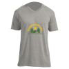 Unisex V Neck Poly-Rich Tee Thumbnail