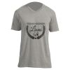 Unisex V Neck Poly-Rich Tee Thumbnail