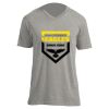 Unisex V Neck Poly-Rich Tee Thumbnail