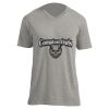 Unisex V Neck Poly-Rich Tee Thumbnail