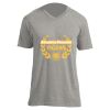 Unisex V Neck Poly-Rich Tee Thumbnail