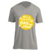 Unisex V Neck Poly-Rich Tee Thumbnail