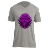 Unisex V Neck Poly-Rich Tee Thumbnail