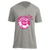 Unisex V Neck Poly-Rich Tee Thumbnail