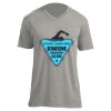 Unisex V Neck Poly-Rich Tee Thumbnail