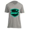Unisex V Neck Poly-Rich Tee Thumbnail